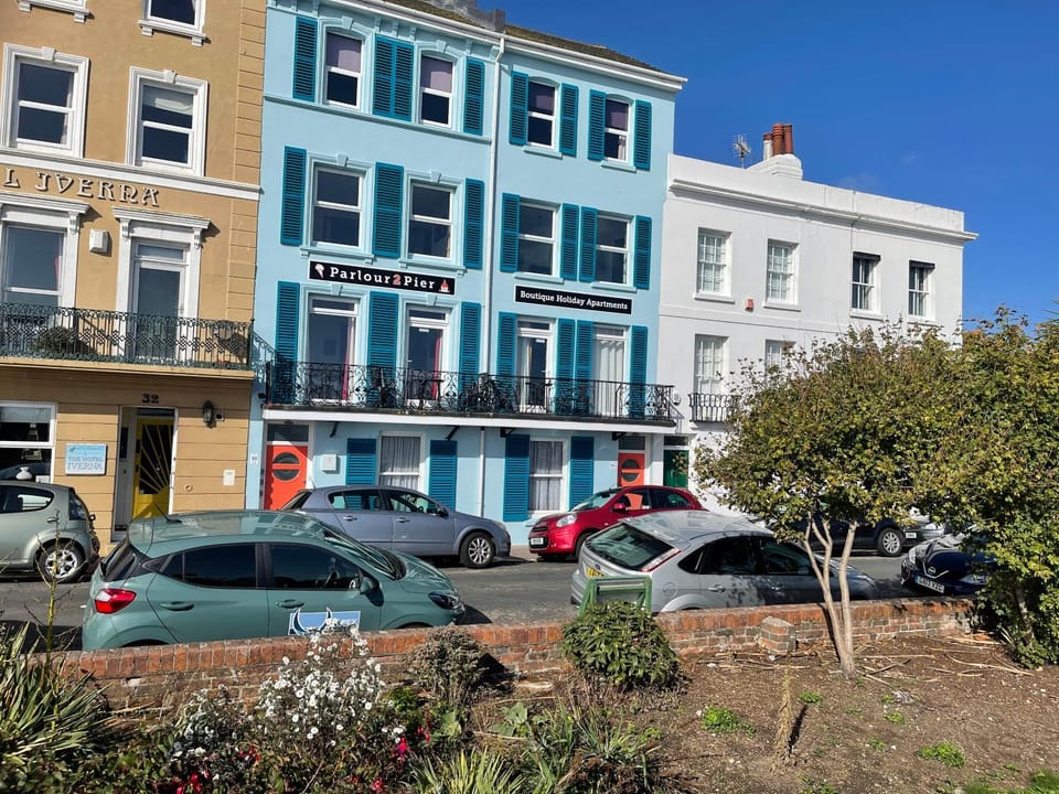 Property building, Street view, Parking
