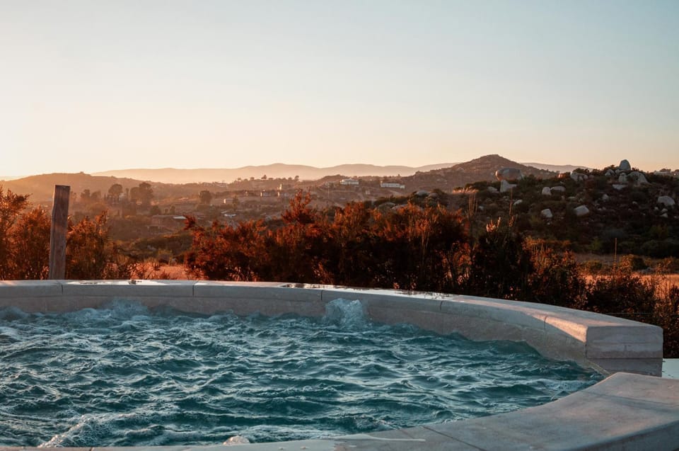 Natural landscape, Pool view, Swimming pool