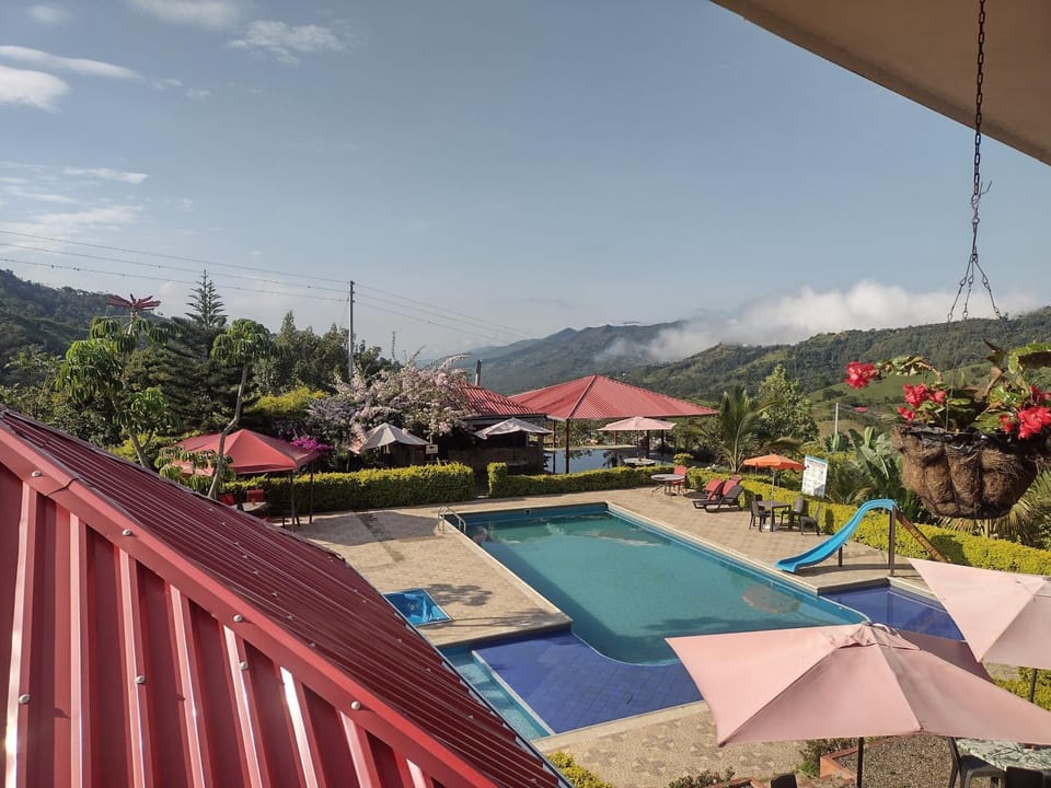 Off site, Natural landscape, Pool view, Swimming pool