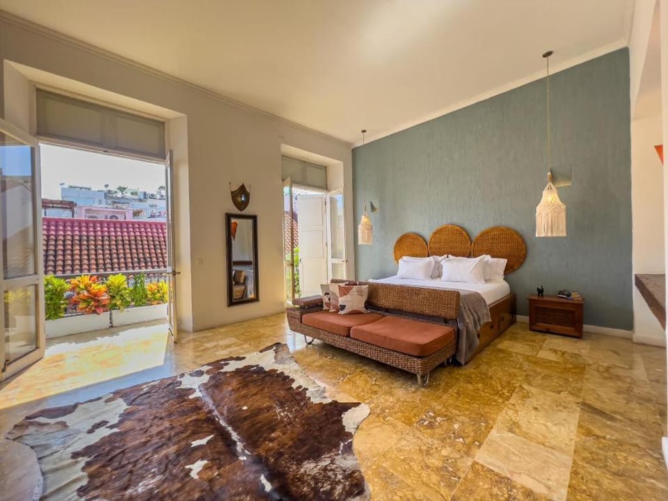 San Pedro Claver Premiun DUPLEX - Private JACUZZI Apartment in Cartagena