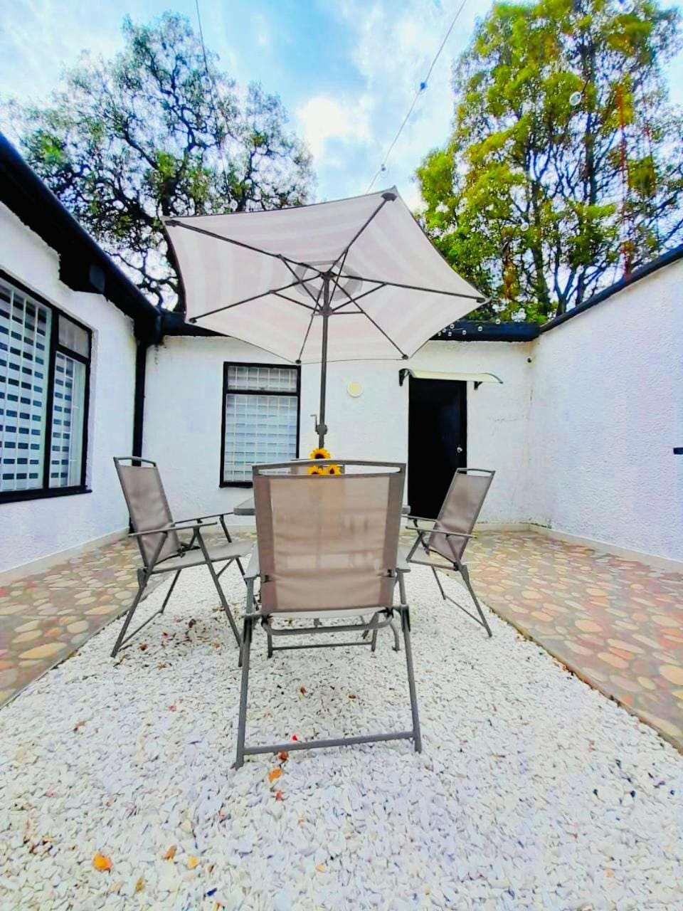 Patio, Spring, Day, sunbed