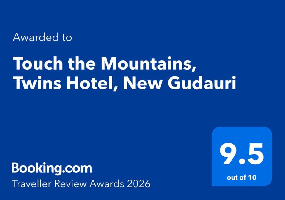 Touch the Mountains, Twins Hotel, New Gudauri Apartment in Georgia