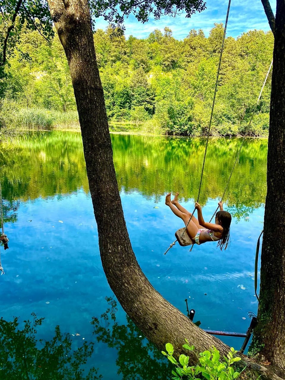 People, Natural landscape, River view