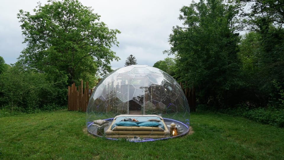 Ô Pays Des Bois - Bulles et logements insolites en pleine nature - Adults Only Luxury tent in Auvergne-Rhône-Alpes