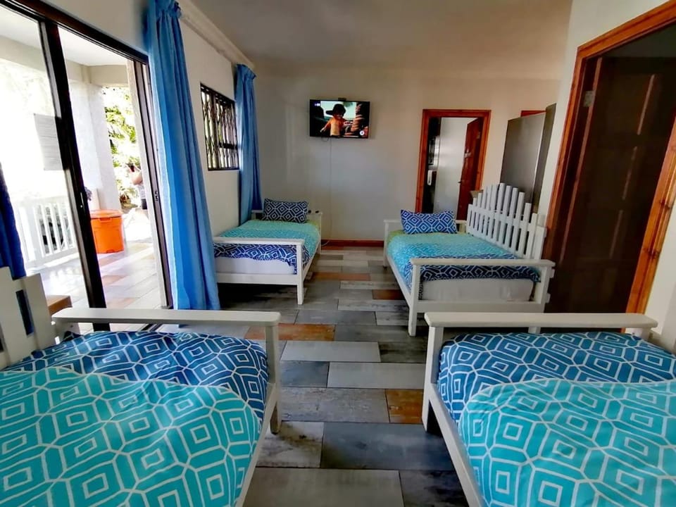 Bed, TV and multimedia, Living room, Seating area