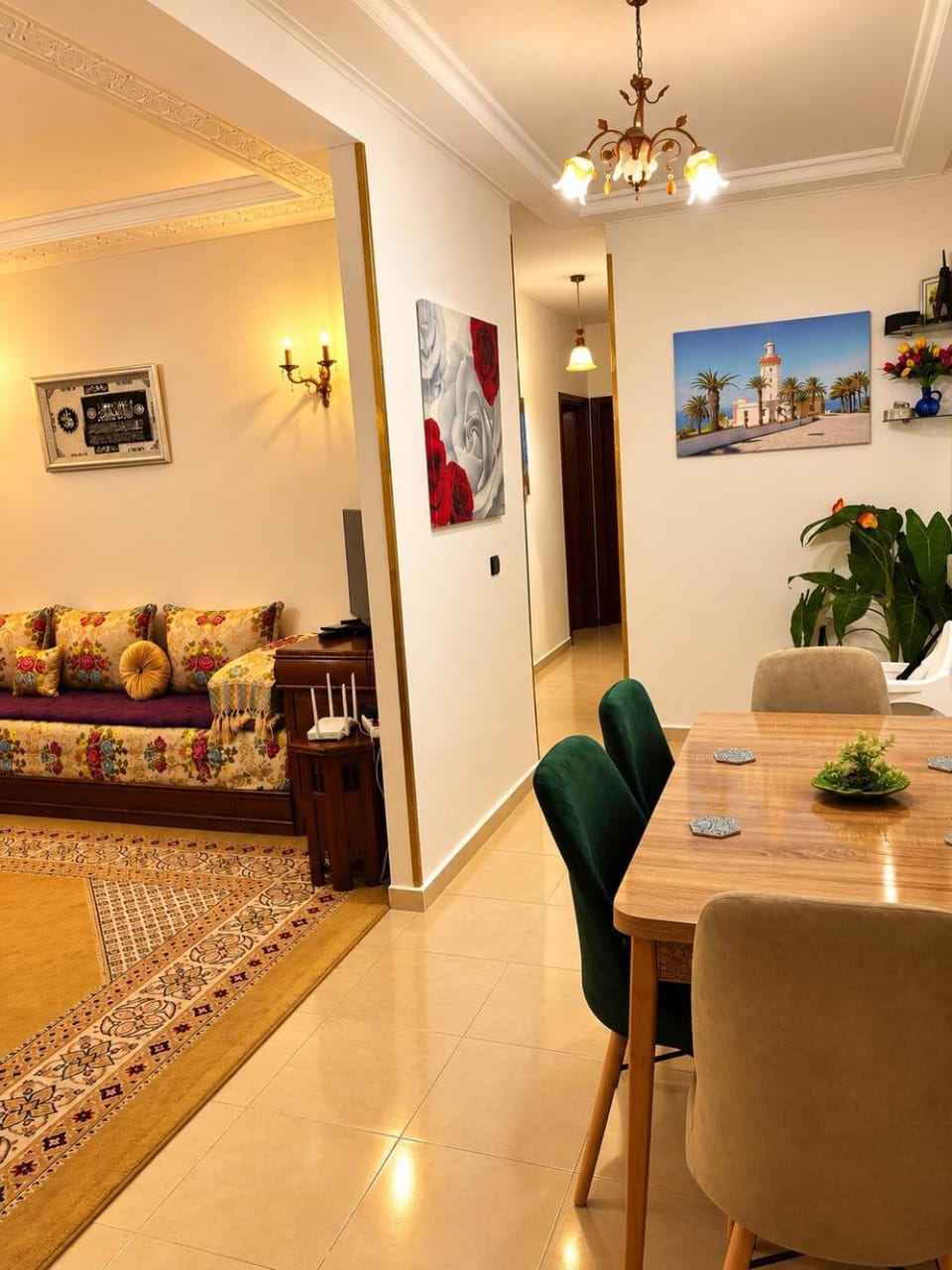 Appartement beau et familial connecté Apartment in Tangier