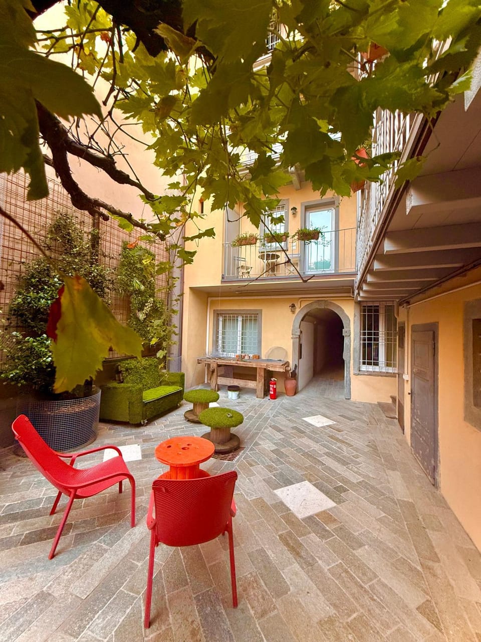 Inner courtyard view