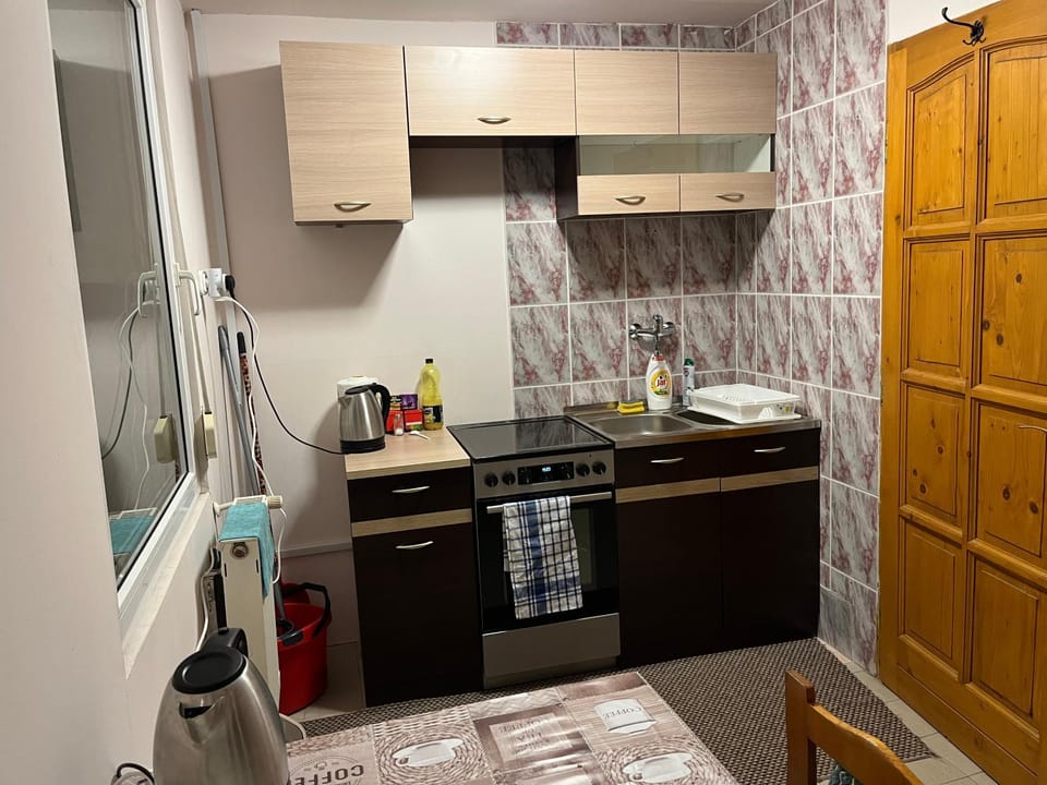 Coffee/tea facilities, Kitchen or kitchenette, Dining area, minibar, pet friendly, stove