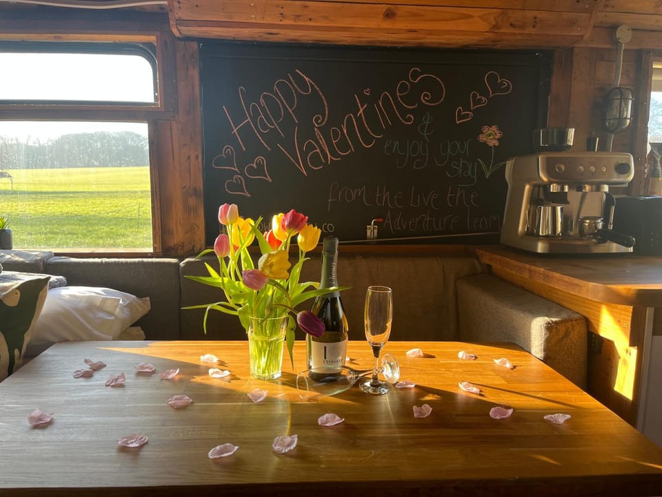 Delightful Converted Double Decker Bus with Hot Tub sleeps 4 Campground/ 
RV Resort in Mid Sussex District