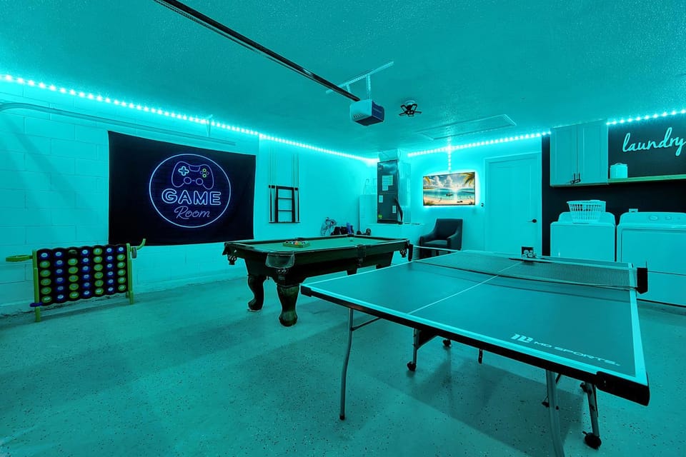 Billiard, Game Room, Table tennis