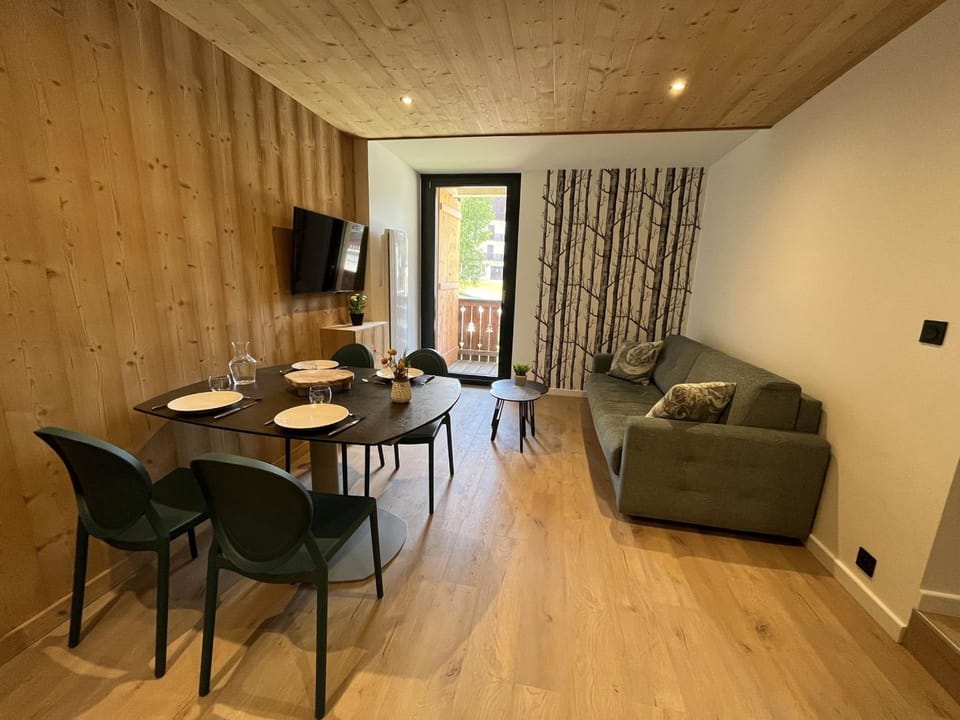 Appartement rénové confortable, idéal pour famille de 4 - FR-1-598-110 Apartment in Les Gets