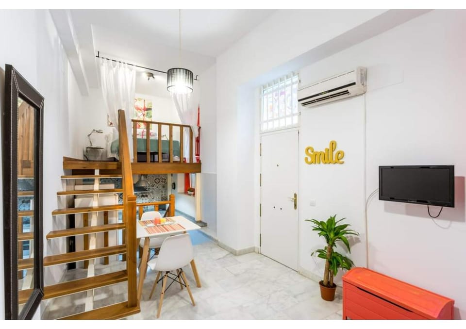 Property building, Living room, Bedroom