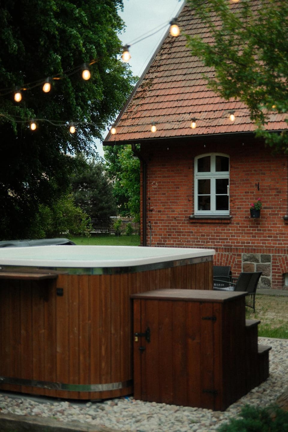 Property building, Garden