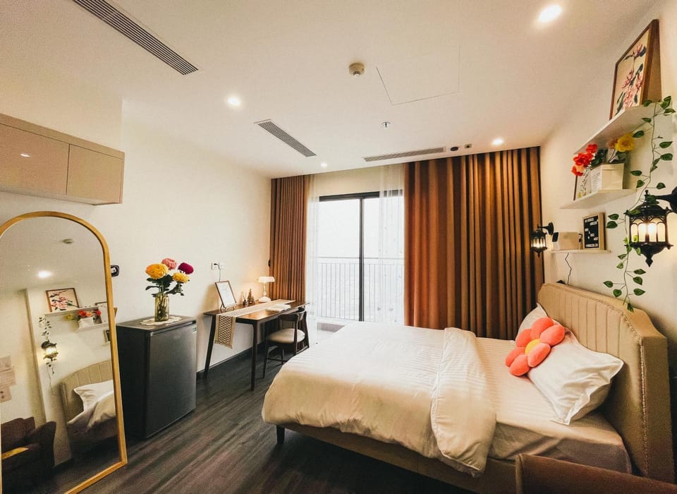 Bed, Living room