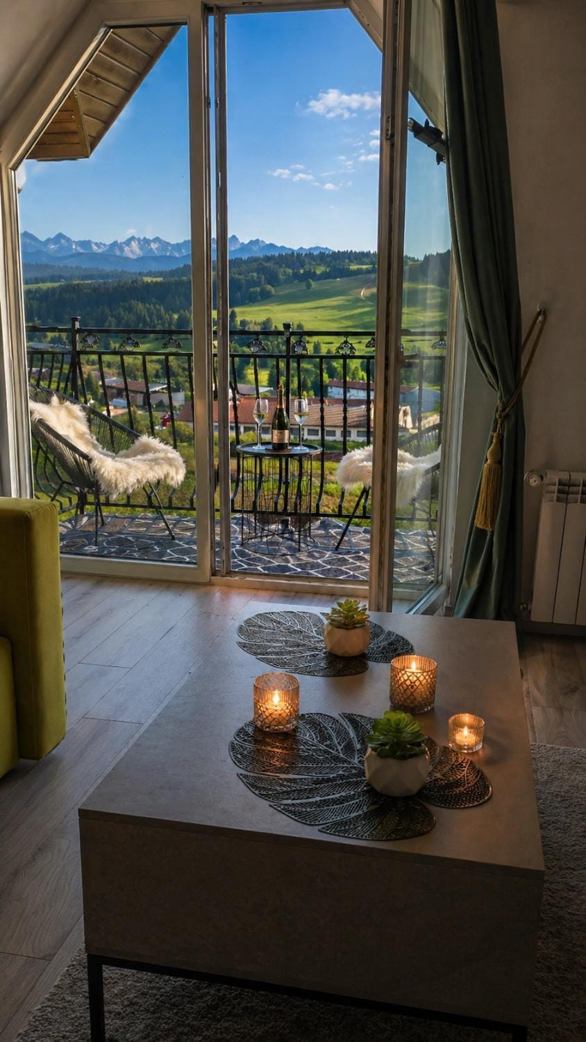 Mountain View Apartament Termy Chochołowskie 5 min Apartment in Lesser Poland Voivodeship