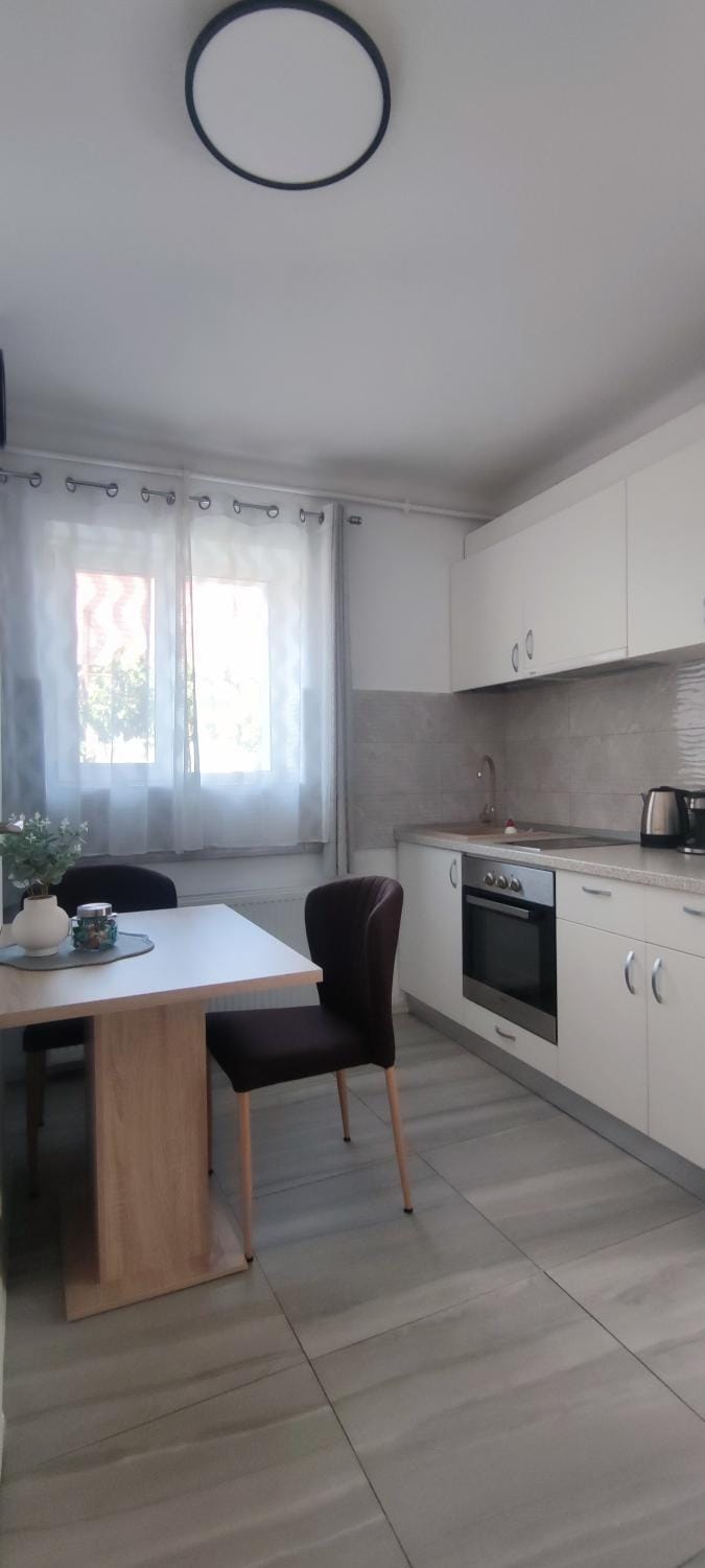 Kitchen or kitchenette, Dining area, stove, kitchen