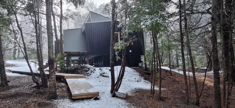 Property building, Day, Natural landscape, Winter