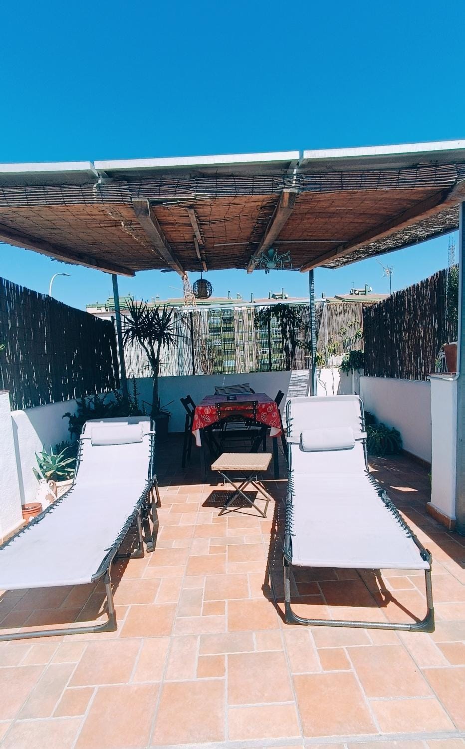 Day, Balcony/Terrace, sunbed