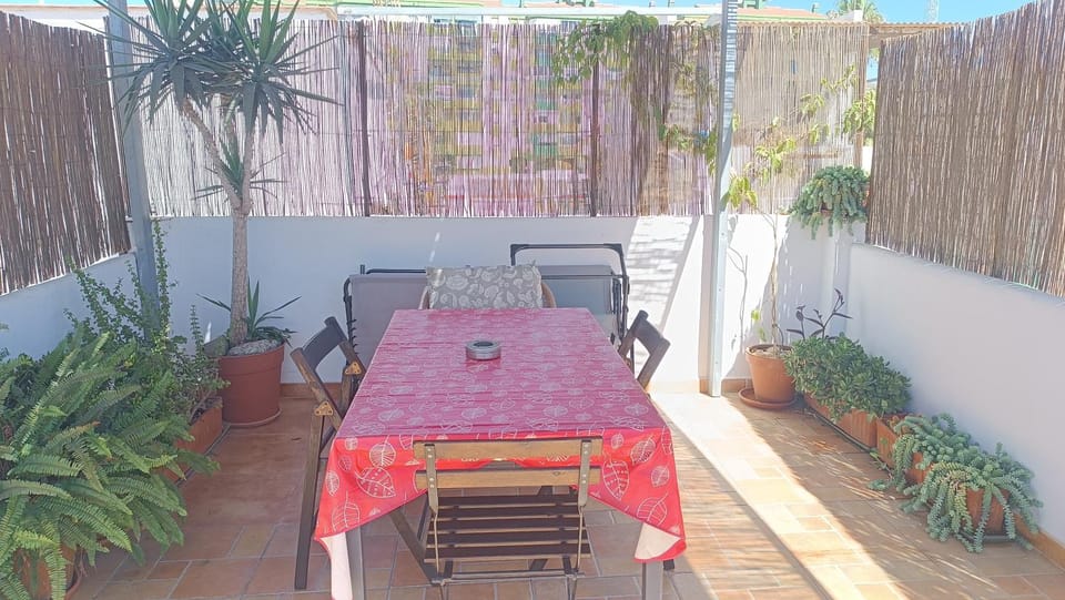 Day, Balcony/Terrace, Dining area