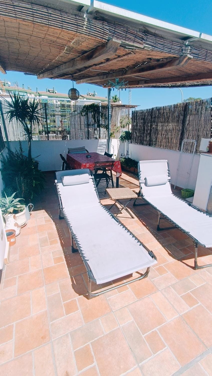 Day, Balcony/Terrace, sunbed