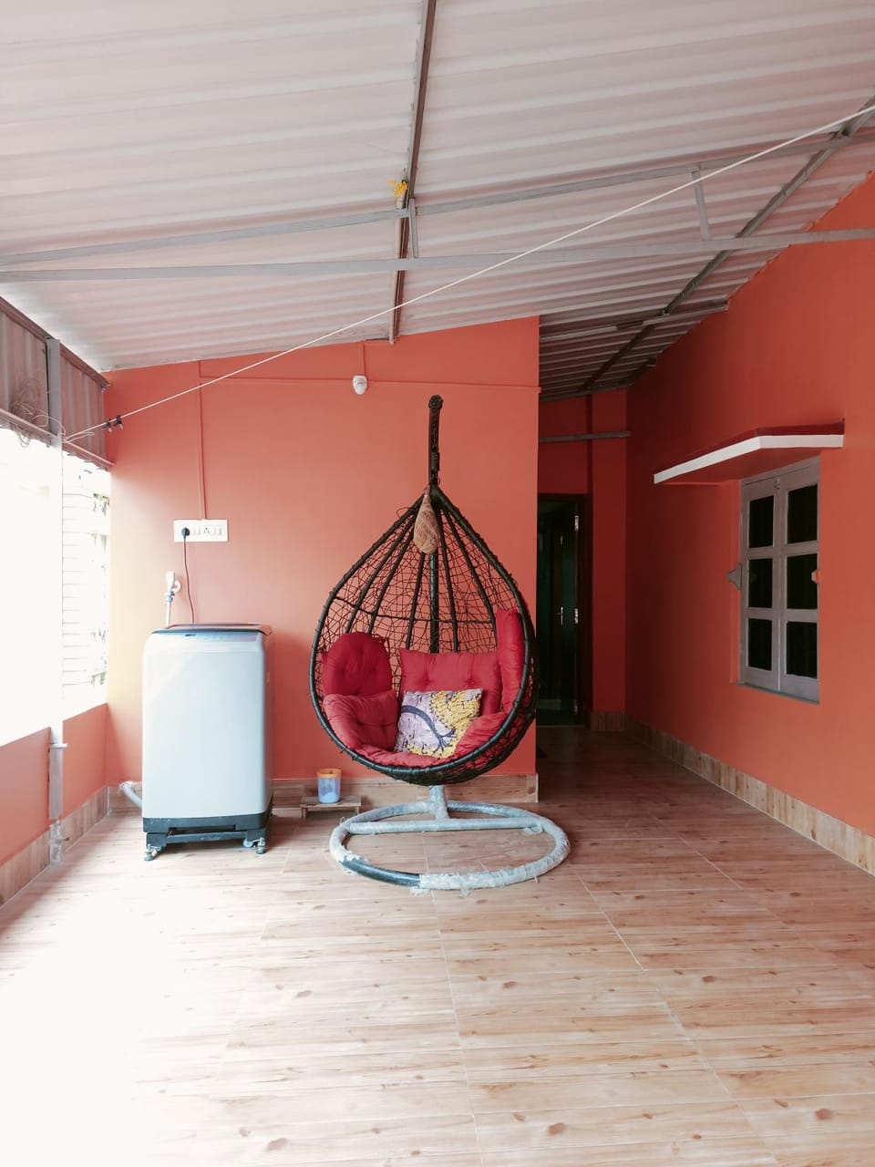 Terrace garden & Unique 1 bedroom AC rental unit in Haldia Apartment in West Bengal