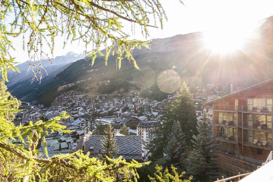 Studio direkt im Zentrum, tolle Terrasse, Aussicht Apartment in Zermatt