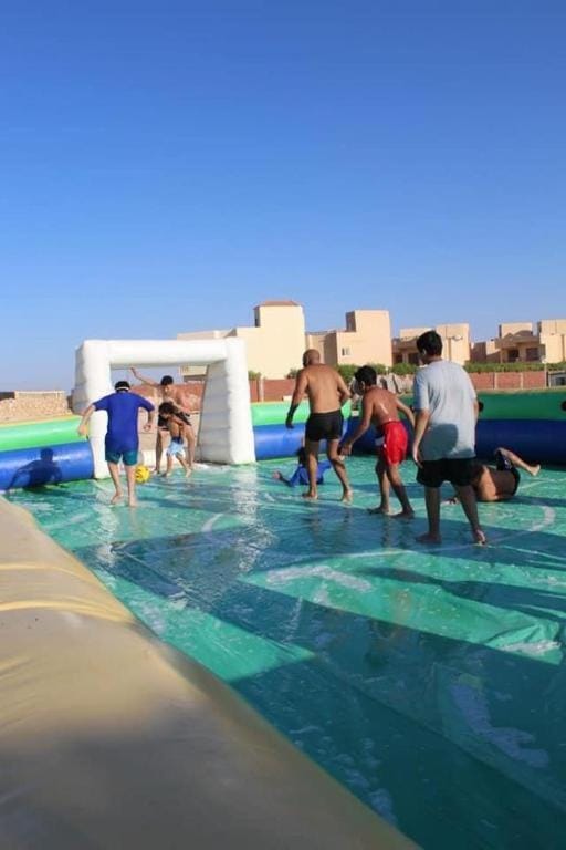 Aqua park, children
