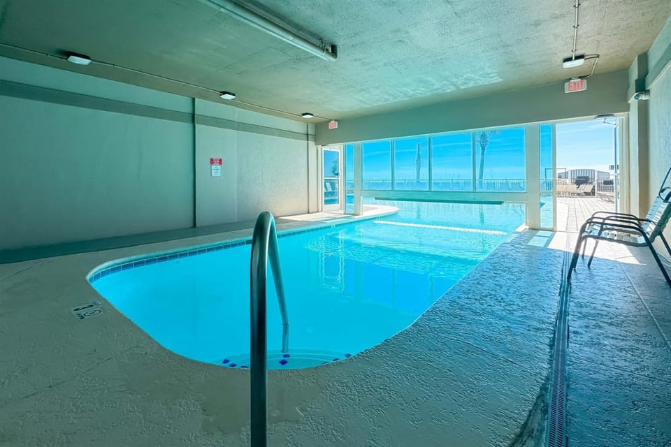 Tradewinds 204-Beachfront-Low Density-Seasonal Heated Pool-Steps to the Beach Apartment in Orange Beach