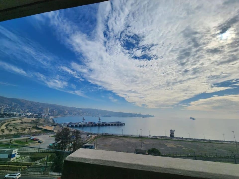 HOM I Vista al Mar I Estacionamiento I Playa I Wifi Apartment in Valparaiso