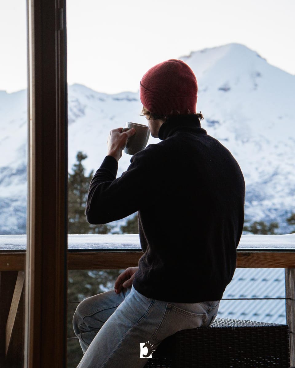 Day, Natural landscape, Winter, View (from property/room), Balcony/Terrace, Mountain view