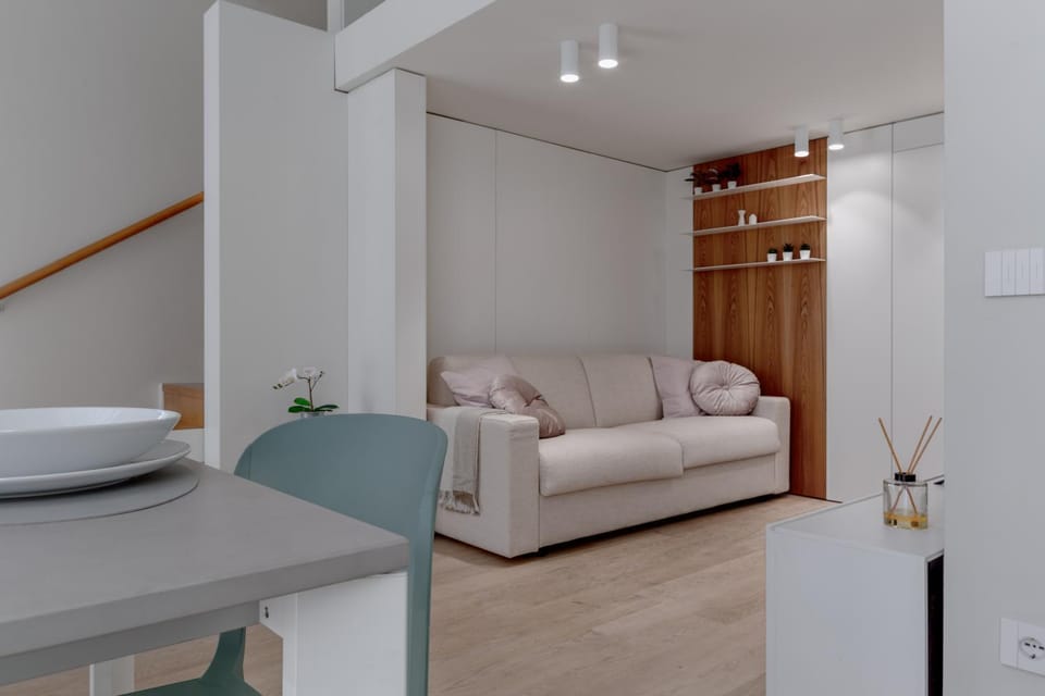 Kitchen or kitchenette, Living room, Seating area, Dining area, wardrobe