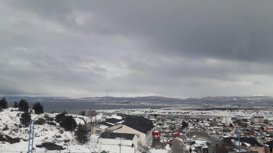 Bird's eye view, Winter, Mountain view