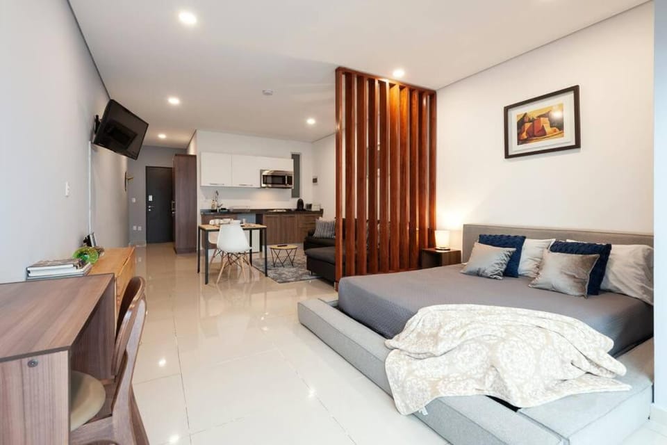 Chic loft! 150 BPS fiber optic internet Apartment in Mexico City