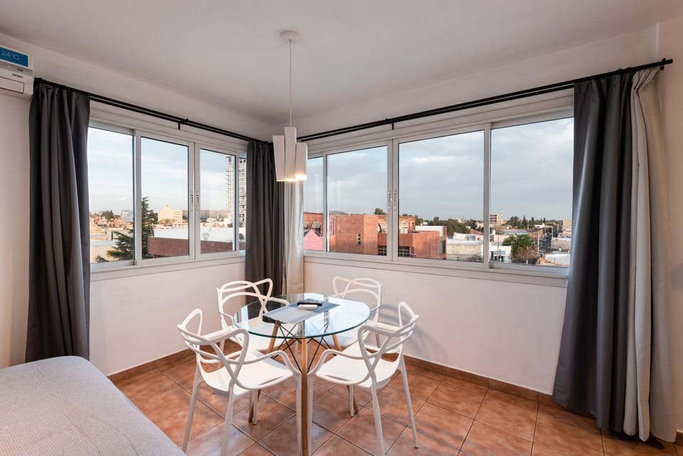 Bed, View (from property/room), Living room, Dining area, Bedroom