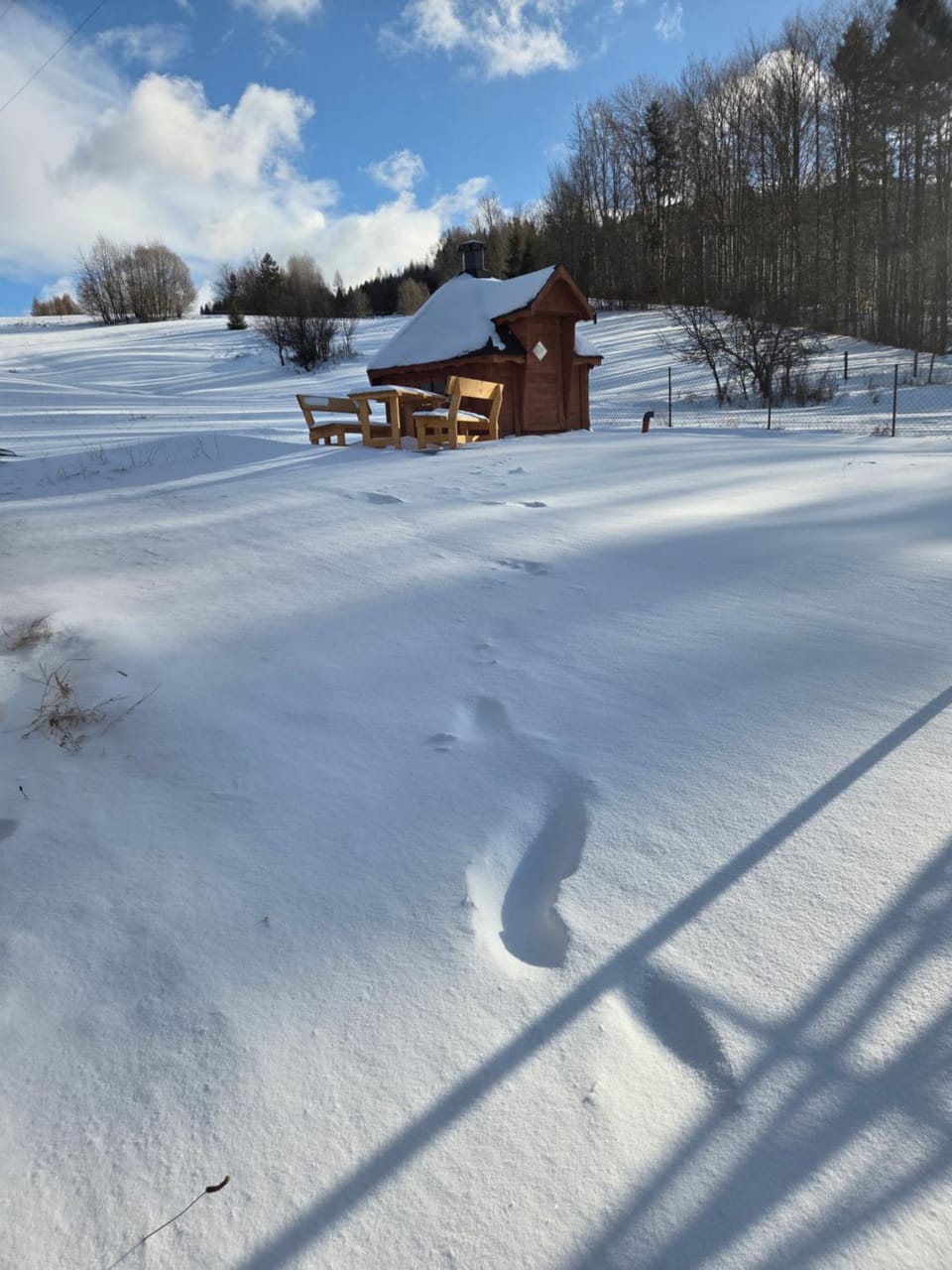 Winter, BBQ facilities