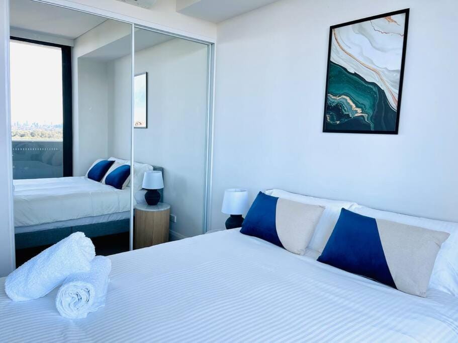 Stunning view 2bed 2bath Condo (Parking, WiFi) Apartment in Sydney