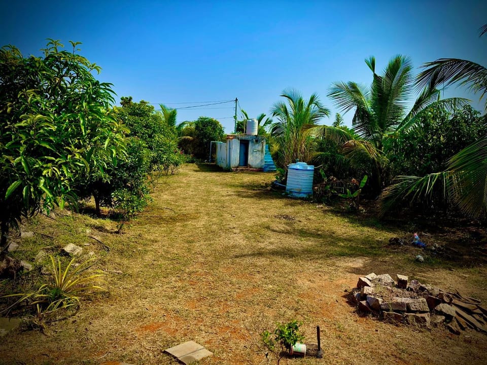 MangoHut Farmhouse Pool Villa House in Telangana