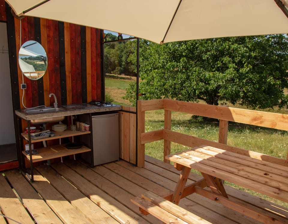 Patio, Balcony/Terrace, Dining area, Garden view