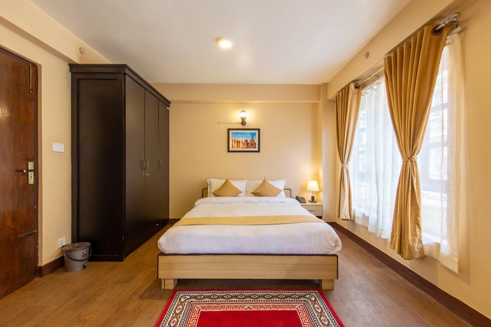 Bed, Photo of the whole room, Bedroom, wardrobe
