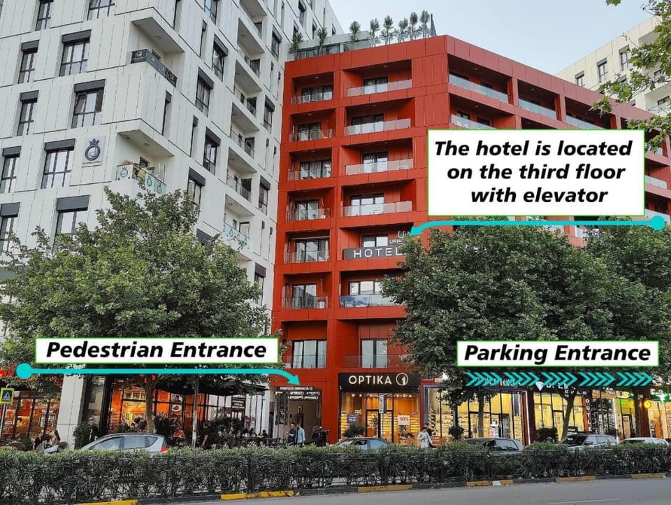 Property building, Location, Parking