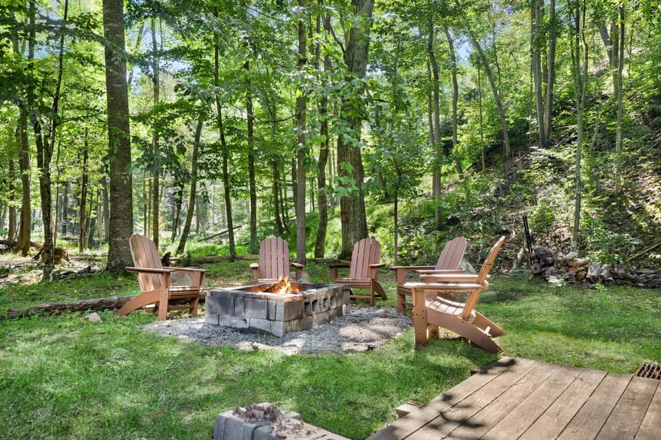 Spring, Day, Garden, Garden view