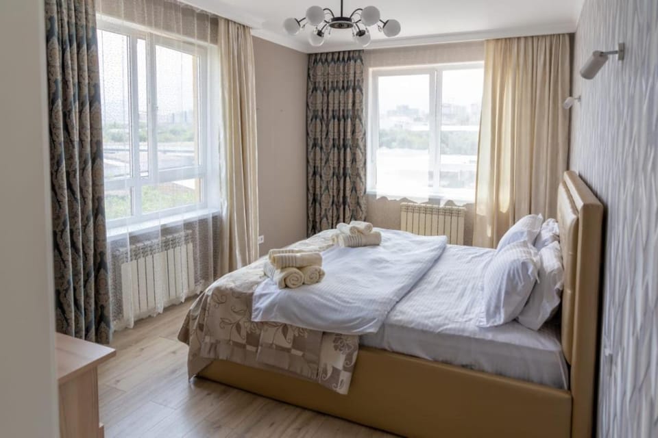 Квартира посуточно Бизнес класса в ЖК Асыл Тобе Apartment in Almaty