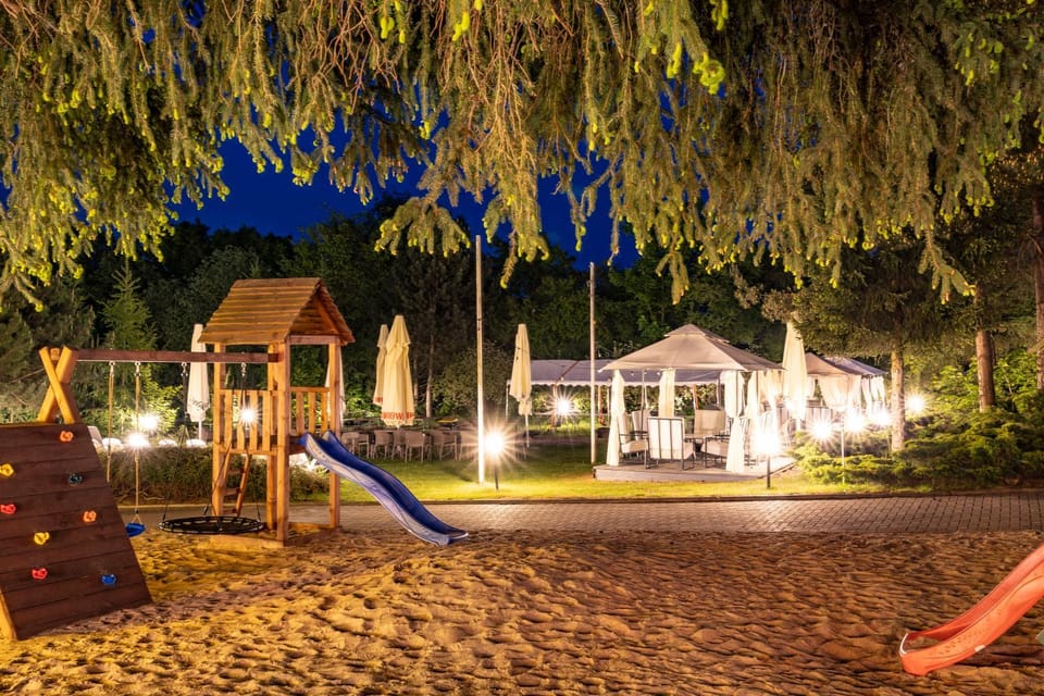 Children play ground, Evening entertainment