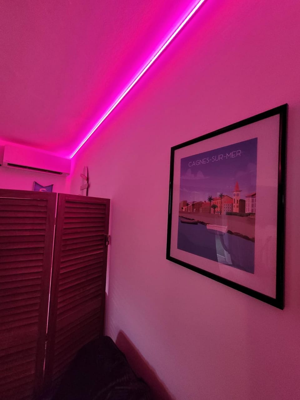 Parking privé + Jardin + Clim proche Plage & Resto Apartment in Cagnes-sur-Mer