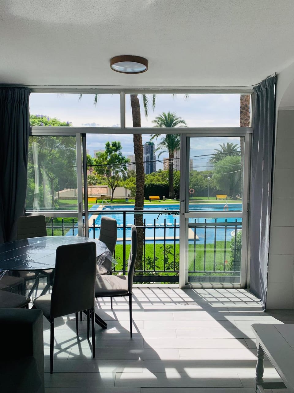 View (from property/room), Dining area, sunbed