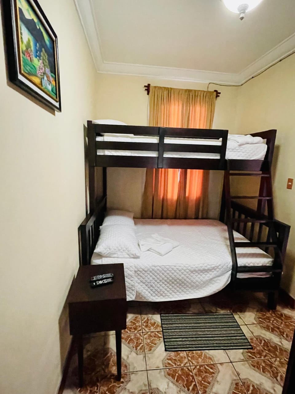 Photo of the whole room, Bedroom, bunk bed