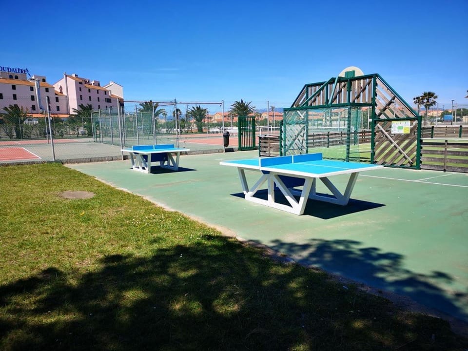 Appartement T3 avec balcon et parking, accès piscine, espaces sportifs - FR-1-195-96 Apartment in Le Barcarès