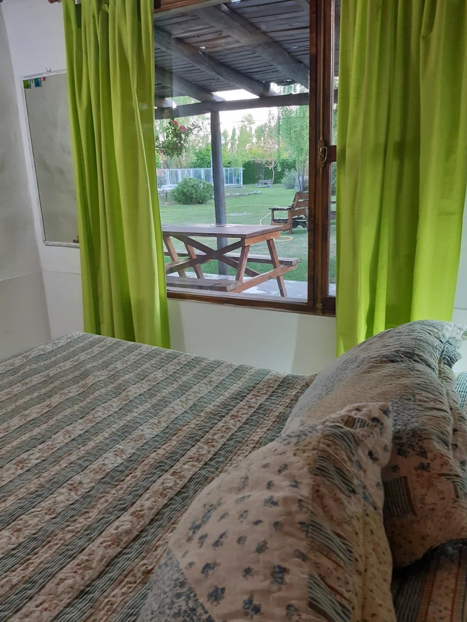 Bedroom, Garden view, Pool view