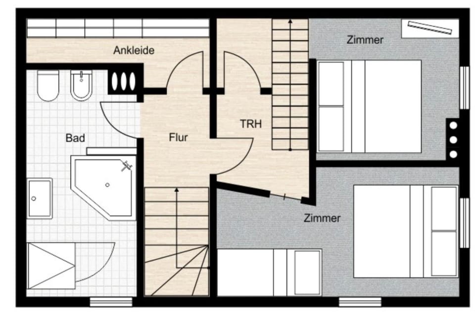 Bathroom, Floor plan, Bedroom, wardrobe