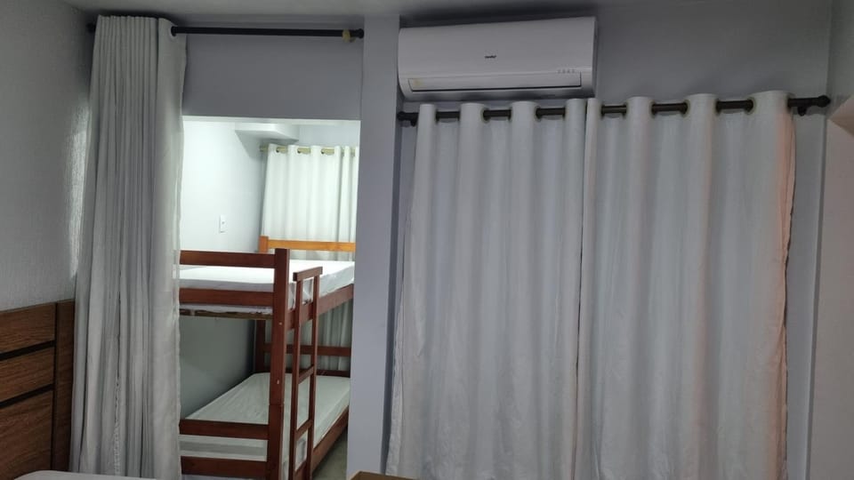 Bed, bunk bed, air conditioner